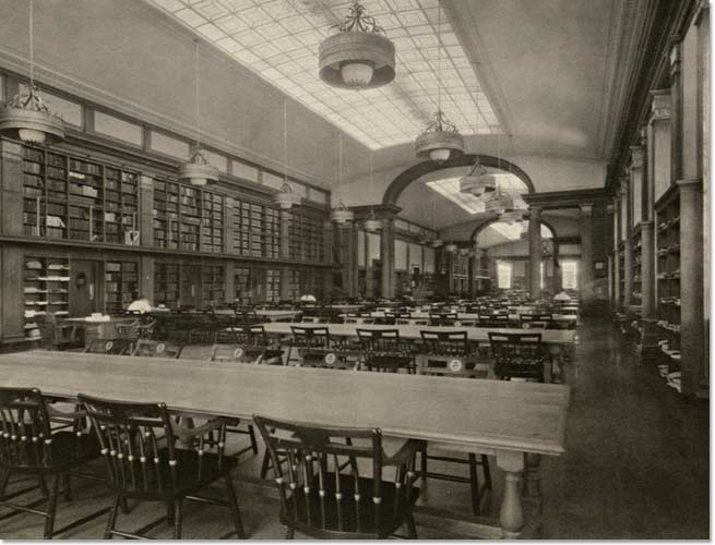 Baker Library Reading Room.