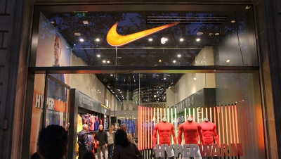 Photo of customers visiting a Nike, Barcelona, Spain. (iStock Photo)