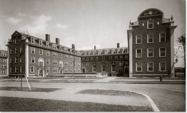 Gallatin Hall, Facing Morgan Hall.