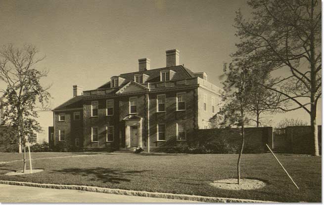 Dean’s House. Exterior View.