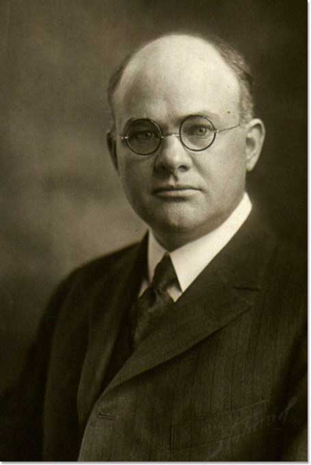Dean Wallace Brett Donham, 1927.