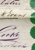 Articles of Copartnership for founding of Jay Cooke, McCulloch & Co, London. January 1873. Jay Cooke & Co. Records, 1832-1915, Baker Library Historical Collections.