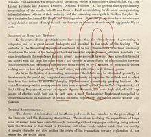 Price, Waterhouse & Co. Report on the Investigation of the Equitable Life Assurance Society of the United States, January 30, 1906. Equitable Life Assurance Society of the United States Records, 1870-1919, Baker Library Historical Collections.