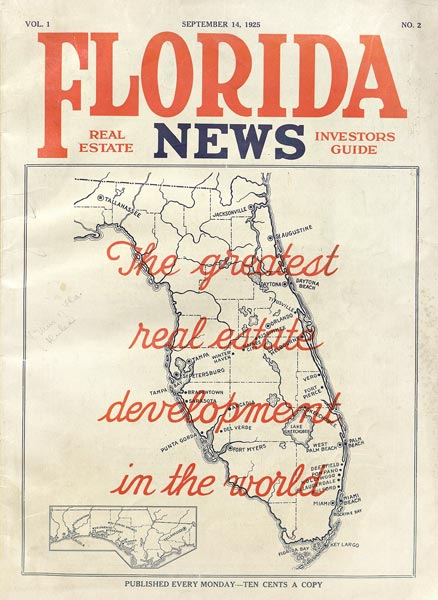 real estate stock market boom 1920s