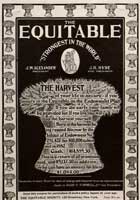 Equitable Life Insurance Society advertisement, Harper's Weekly, September 1902. Courtesy of the Harvard College Library.