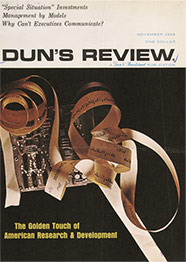 Dun's Review, November, 1968. HBS Archives. Baker Library, Harvard Business School.