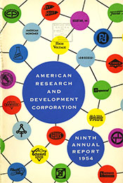American Research and Development Corporation Annual Report, 1954. Historic Corporate Reports Collection. Baker Library, Harvard Business School.