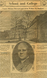 "France Honors Harvard and Dean Wallace B. Donham," Boston Evening Transcript, October 29, 1930. Office of the Dean (Donham) Records. HBS Archives. Baker Library, Harvard Business School.