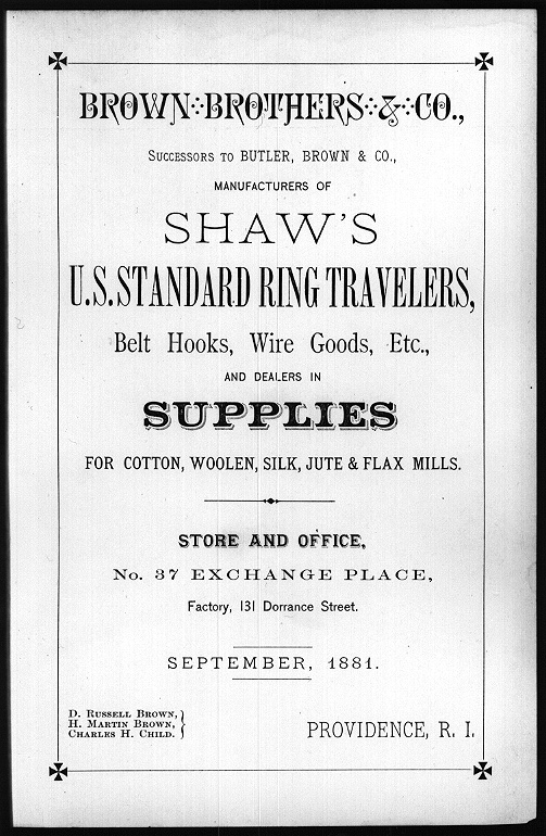 Shaw's Ring Travelers