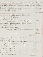 Invoice, Searle & Sons Boat Builders, 1863. Heard Family Business Records. Harvard Business School.
