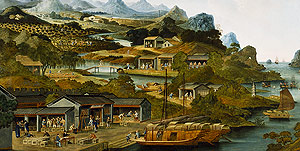 Tea Production in China, 1790‐1800. M25794. Peabody Essex Museum, Salem, Massachusetts.