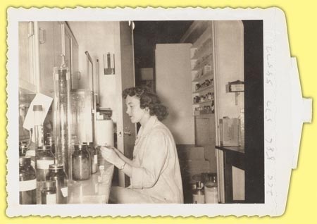 Woman In Lab