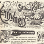 Sears, Roebuck and Company. 1897 Sears Roebuck Catalogue. New York: Chelsea House Publishers, 1968.  Baker Old Class Collection, Baker Library Historical Collections.