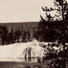 F. Jay Haynes. Tourist camping ground, Upper Basin, ca. 1882. Henry Villard Business Papers, Baker Library Historical Collections. olvwork361364