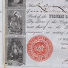 Western Railroad stock certificate book, 1842-1844. Boston and Albany Railroad Co. Records, Baker Library Historical Collections.