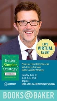 Marketing poster for Better Simpler Strategy event