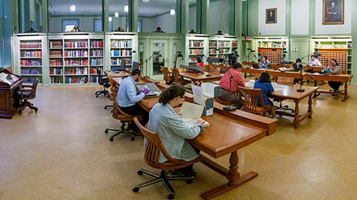 de Gaspé Beaubien Reading Room