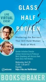 Poster for Colleen Ammerman and Boris Groysberg's Books@Baker event