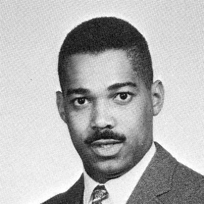 Black and white headshot of E. Theodore Lewis Jr.
