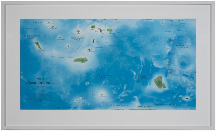 Map of Phantom Islands, 2011