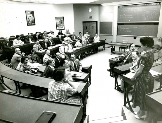 Participants in the Summer Program on Using and Writing Cases, 1955.
