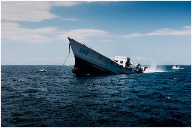 The Reefing of USS Radford, 2012