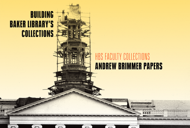 HBS Faculty Collections: Andrew Brimmer Papers