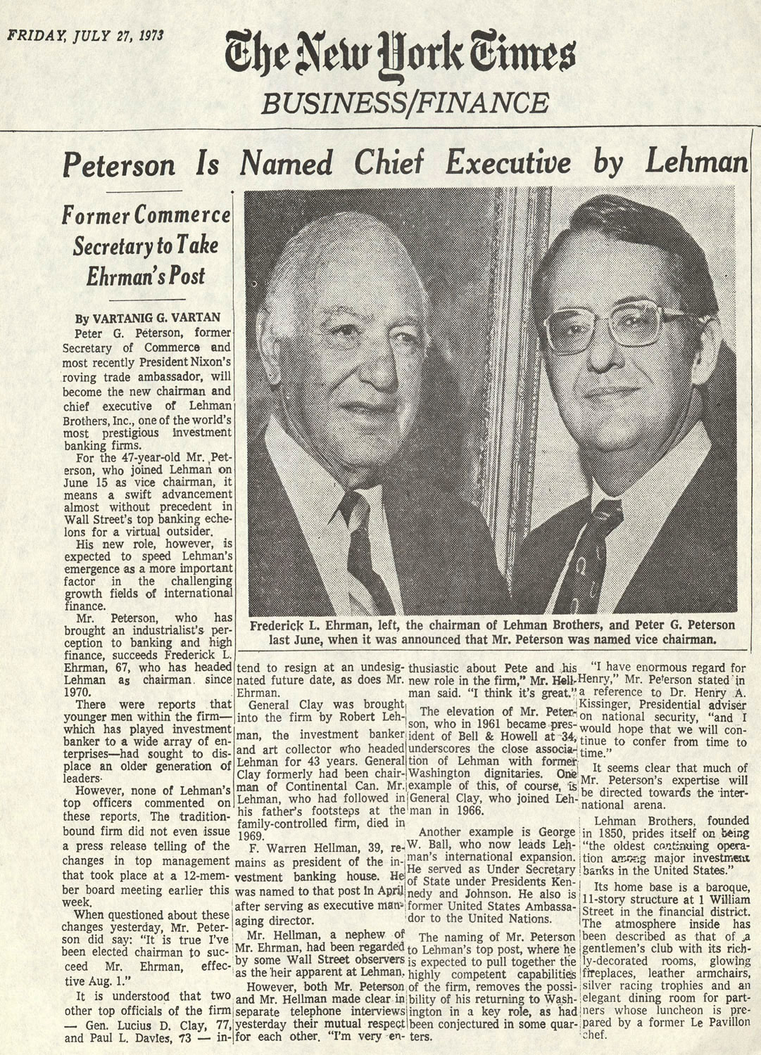 Revisiting the Lehman Brothers Bailout That Never Was - The
